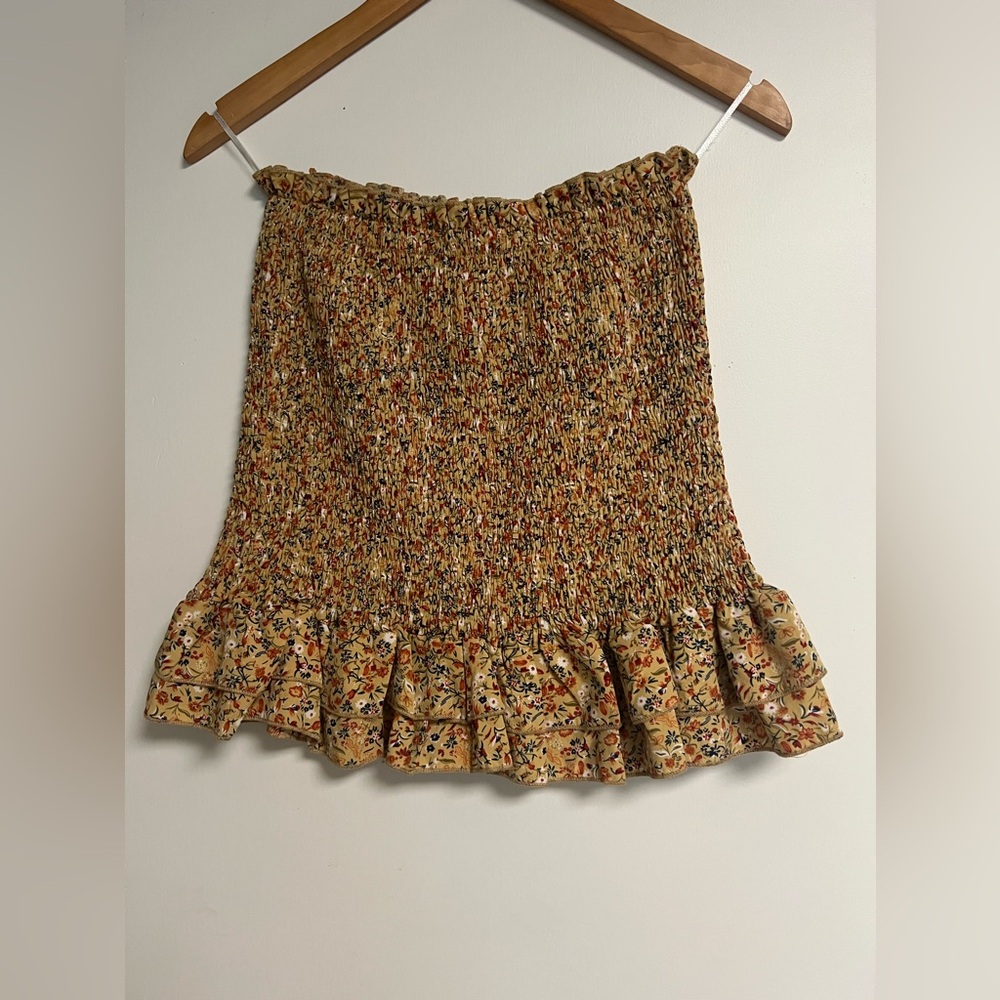 Floral Print Skirt